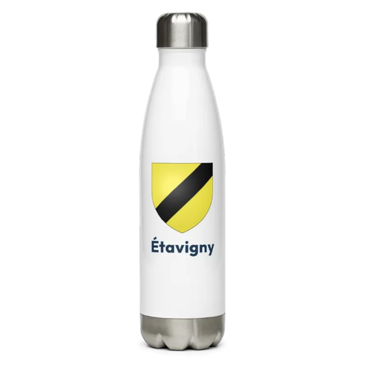 Gourde inox blason de Étavigny