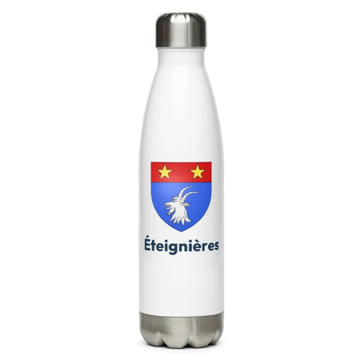 Gourde inox blason de Éteignières