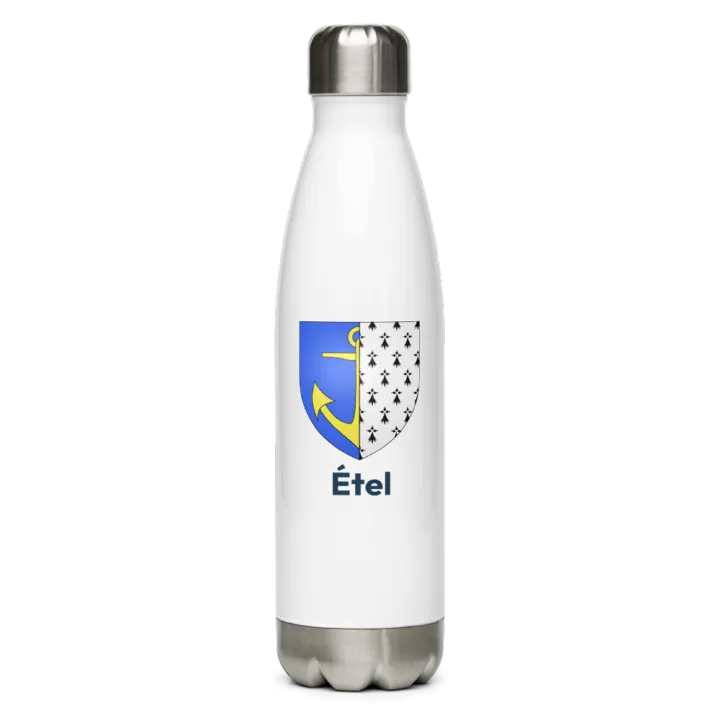 Gourde inox blason de Étel