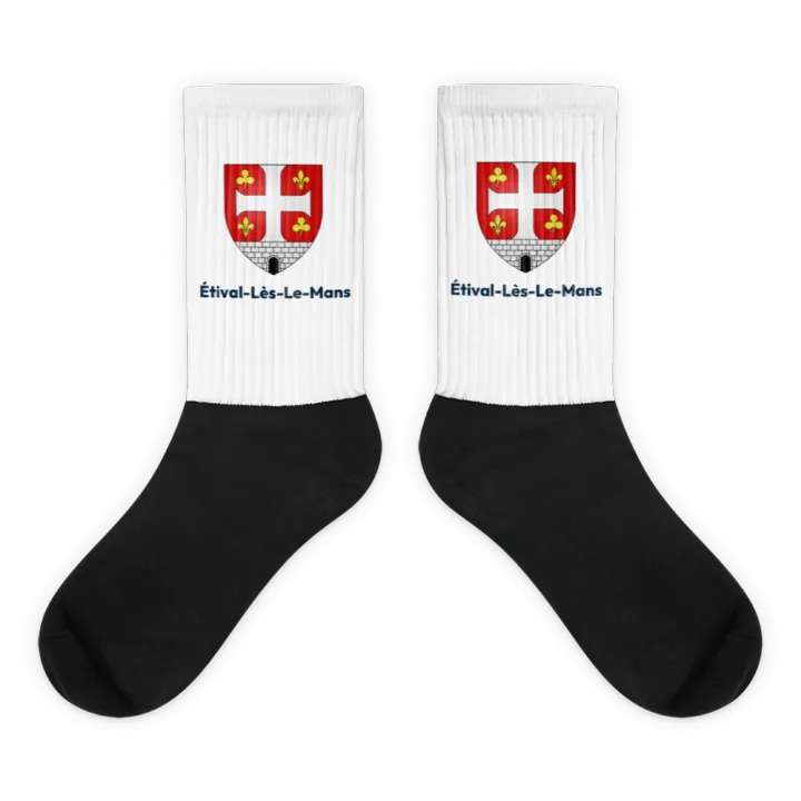 Chaussettes — blason d'Étival-lès-le-Mans