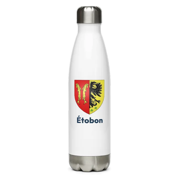 Gourde inox blason de Étobon