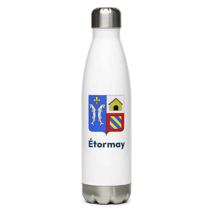 Gourde inox — blason d'Étormay