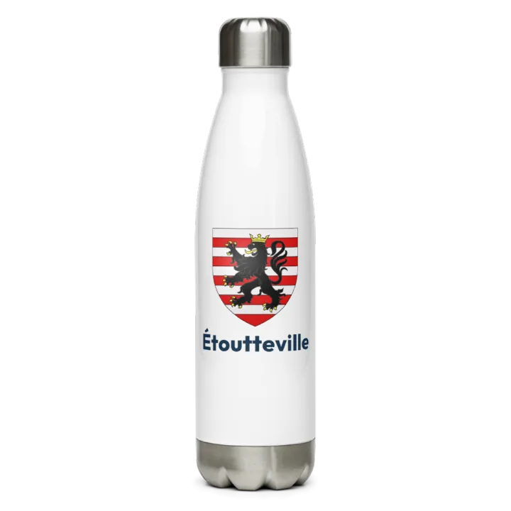 Gourde inox blason de Étoutteville