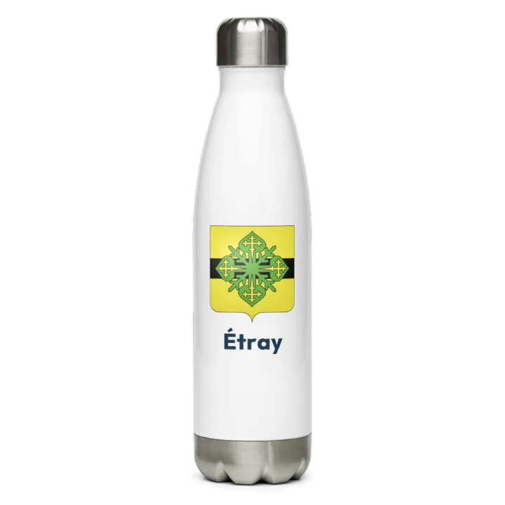 Gourde inox blason de Étray