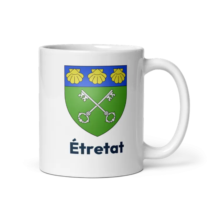 Mug blason de Étretat