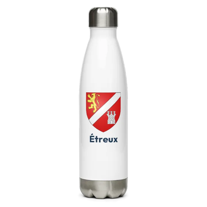 Gourde inox blason de Étreux