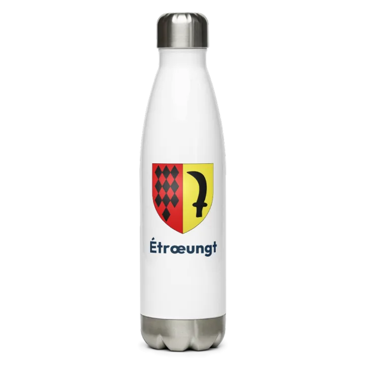 Gourde inox blason de Étrœungt