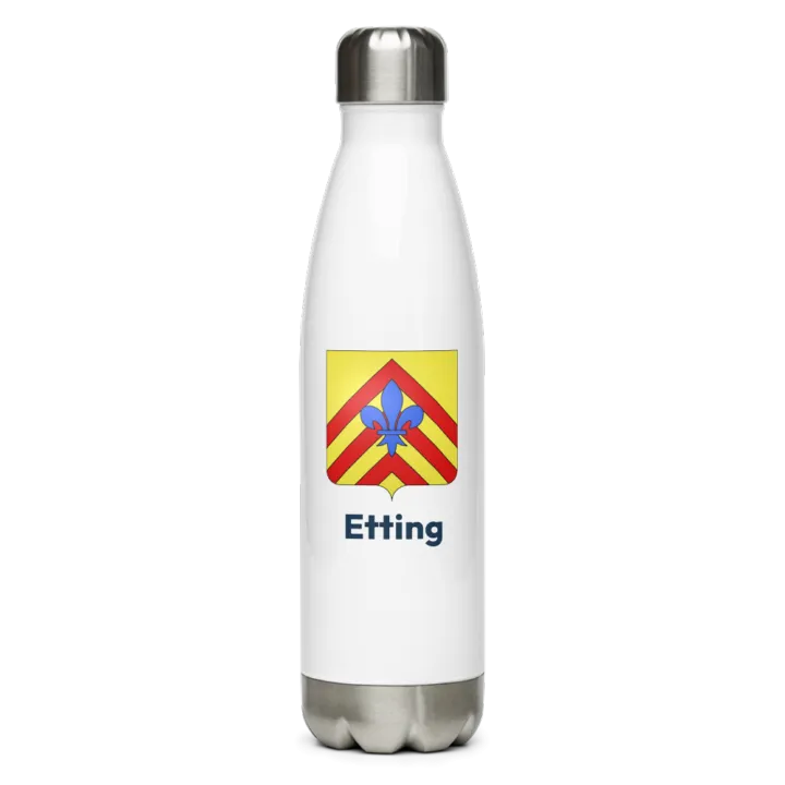 Gourde inox blason de Etting