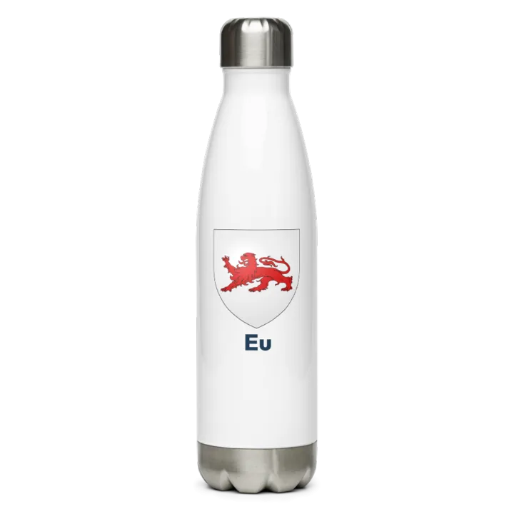 Gourde inox blason de Eu