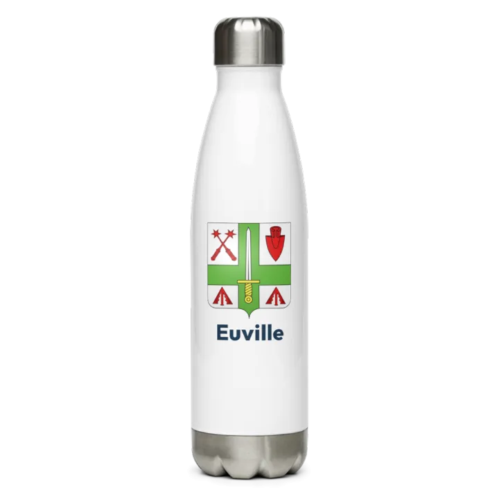 Gourde inox blason de Euville