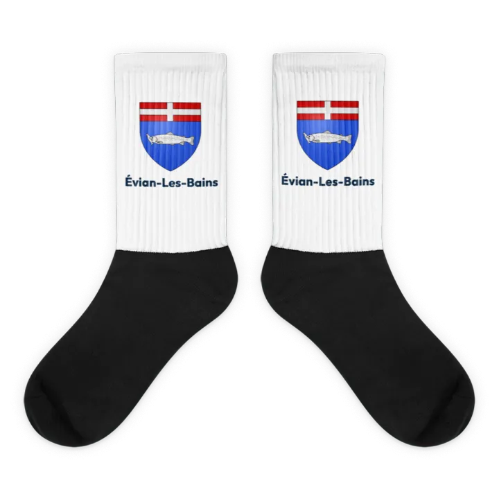 Chaussettes — blason d'Évian-les-Bains