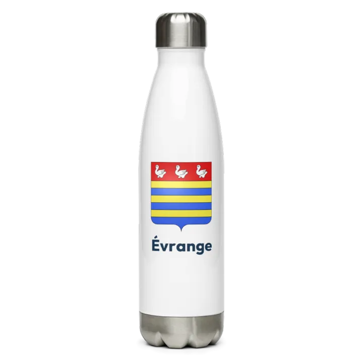 Gourde inox blason de Évrange