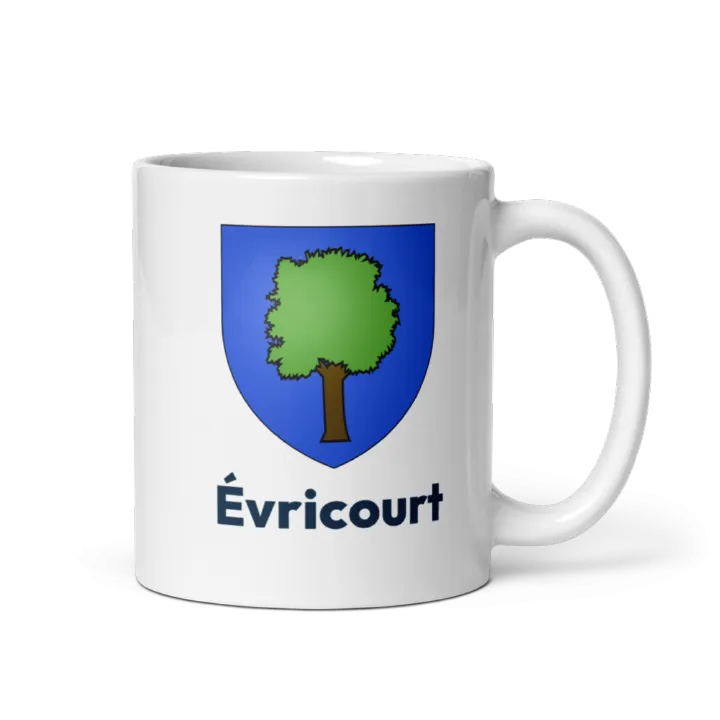 Mug blason de Évricourt