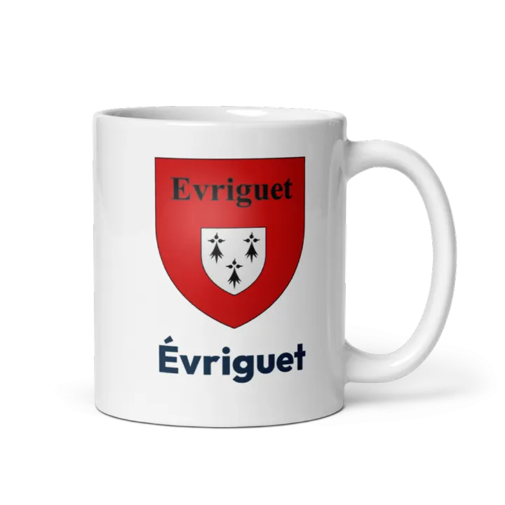 Mug blason de Évriguet