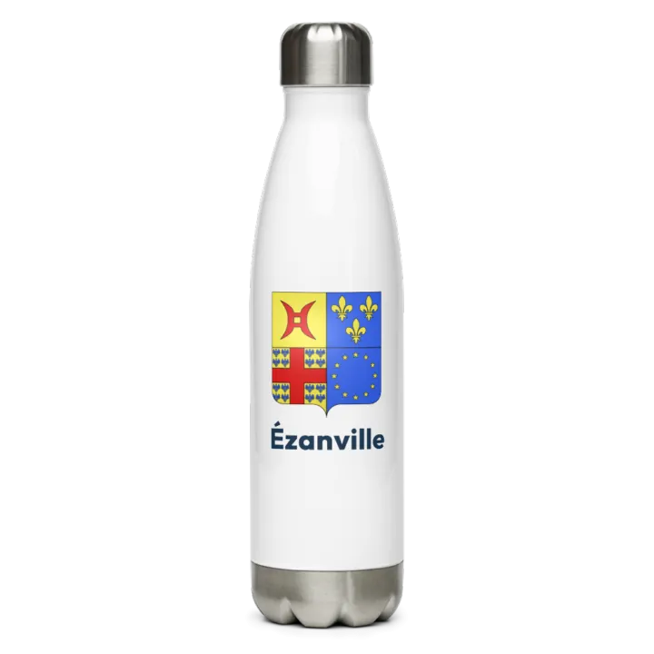 Gourde inox — blason d'Ézanville