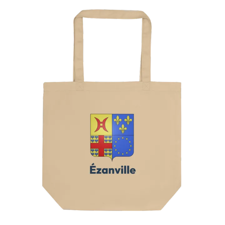 Tote bag coton bio — blason d'Ézanville