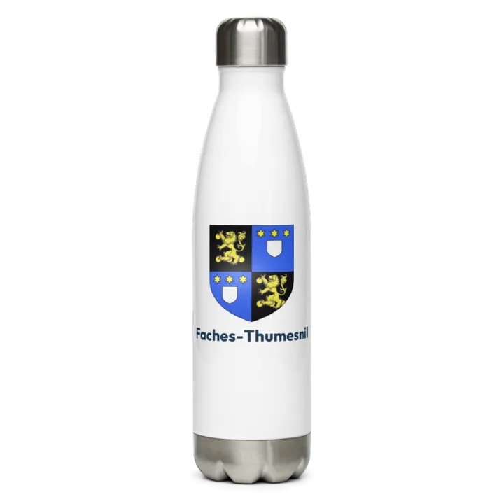 Gourde inox blason de Faches-Thumesnil