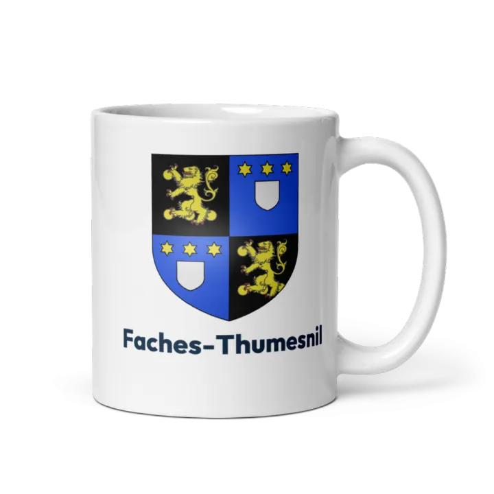 Mug blason de Faches-Thumesnil