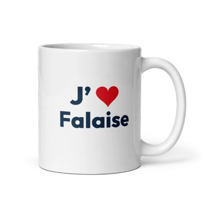 Mug « J’❤ Falaise »