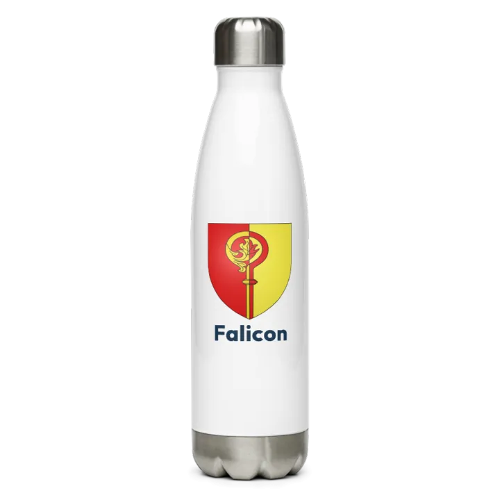 Gourde inox blason de Falicon