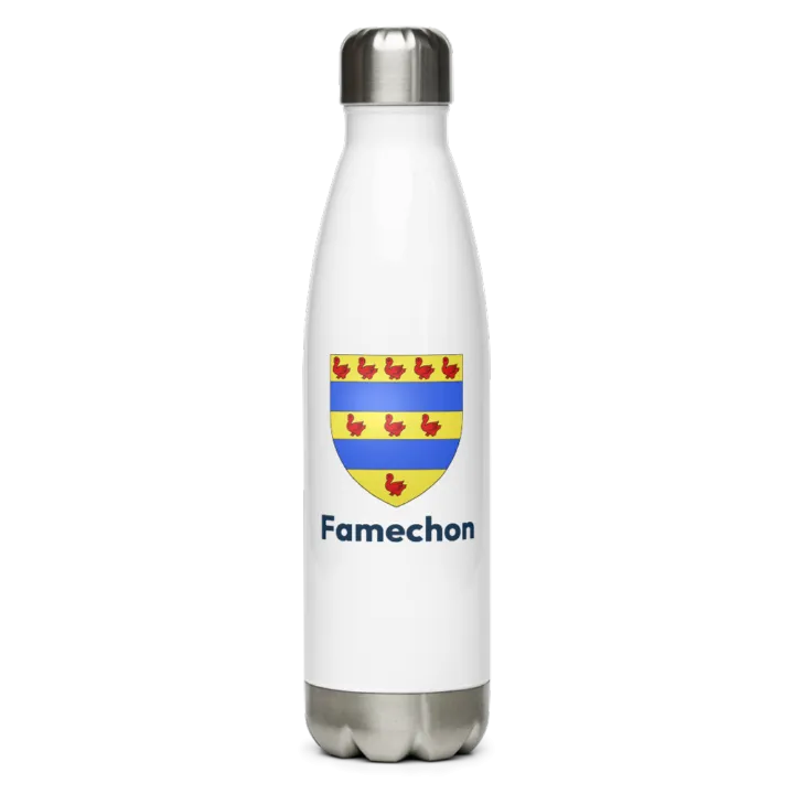 Gourde inox blason de Famechon