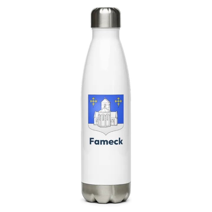 Gourde inox blason de Fameck