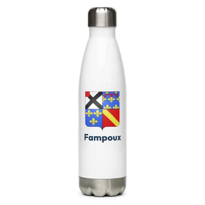 Gourde inox blason de Fampoux