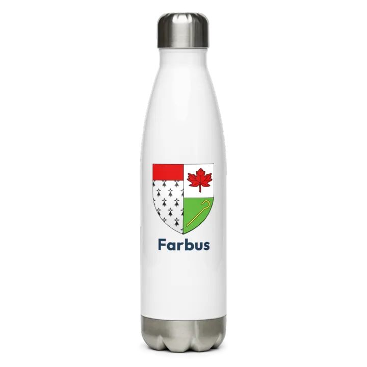 Gourde inox blason de Farbus
