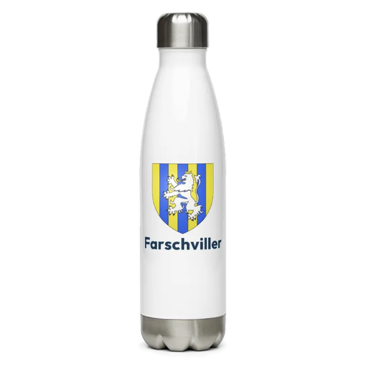 Gourde inox blason de Farschviller