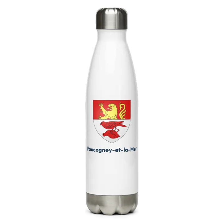 Gourde inox blason de Faucogney-et-la-Mer