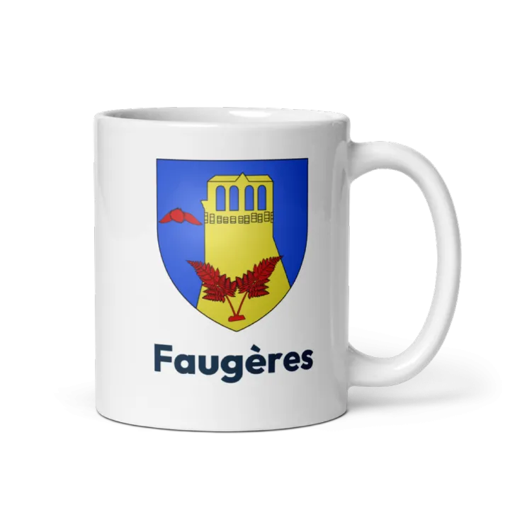 Mug blason de Faugères