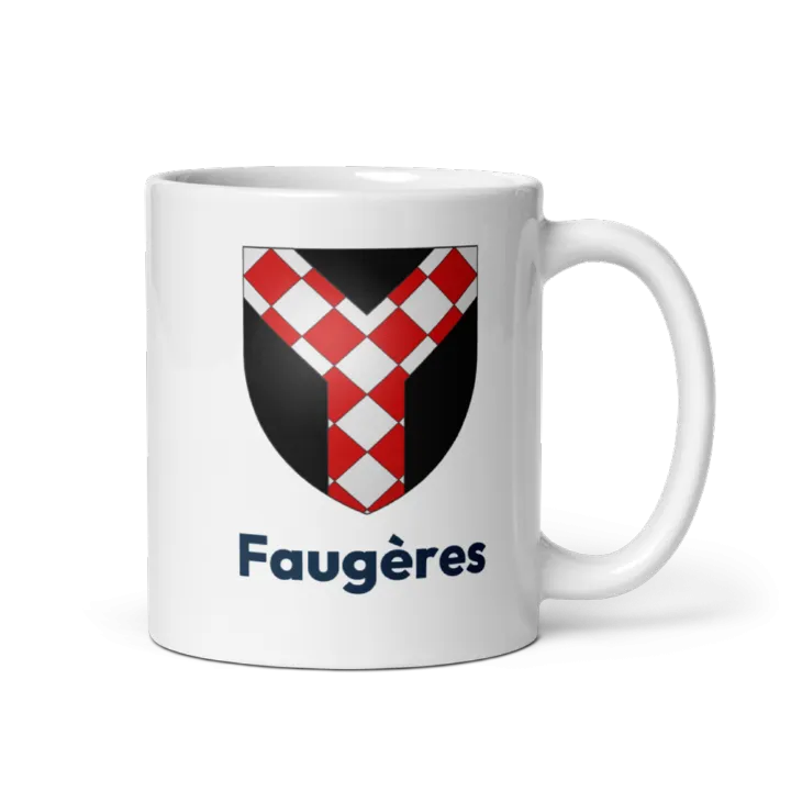 Mug blason de Faugères