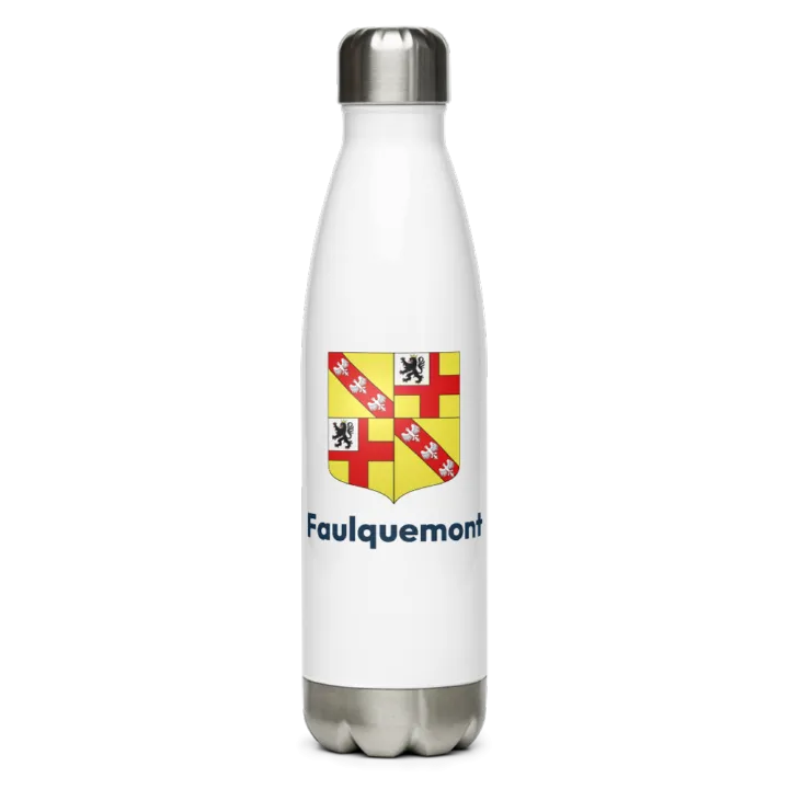 Gourde inox blason de Faulquemont