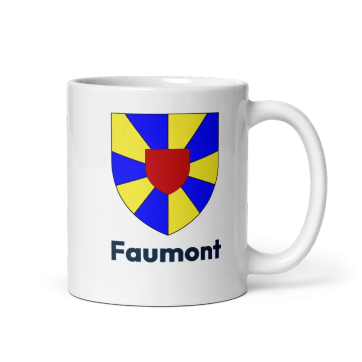 Mug blason de Faumont