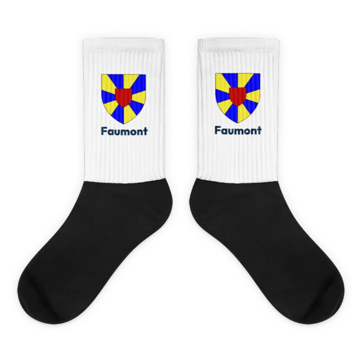 Chaussettes — blason de Faumont