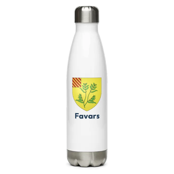 Gourde inox blason de Favars
