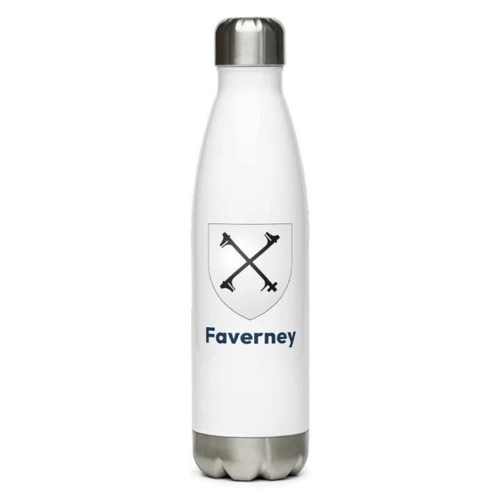 Gourde inox blason de Faverney