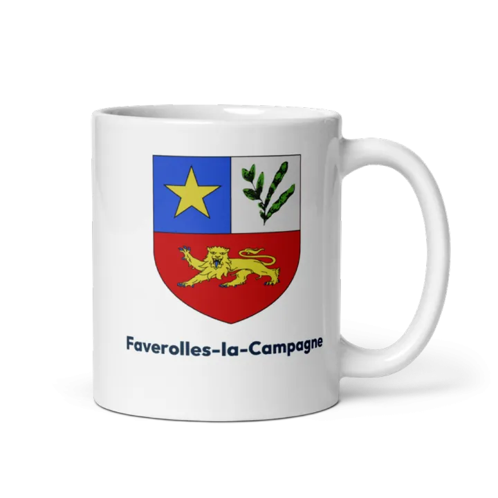Mug blason de Faverolles-la-Campagne