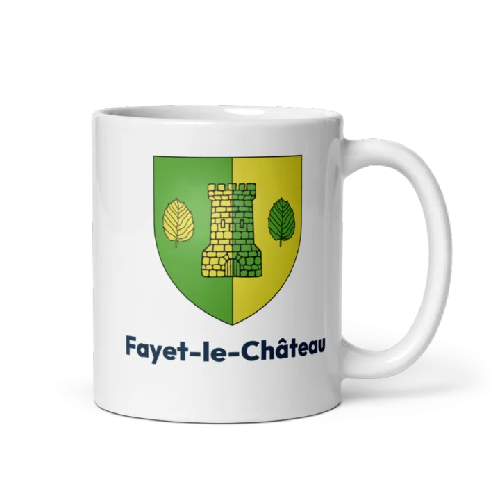 Mug blason de Fayet-le-Château