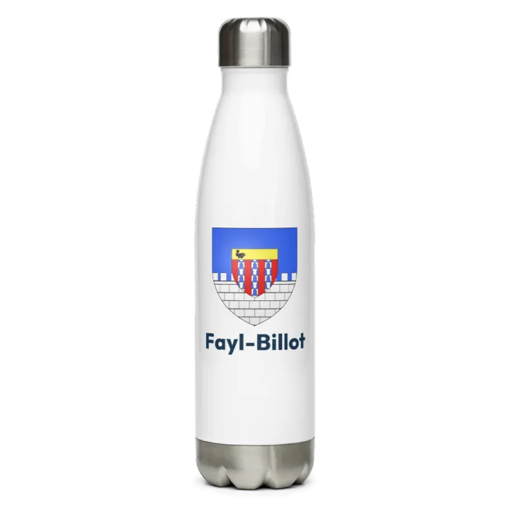 Gourde inox blason de Fayl-Billot