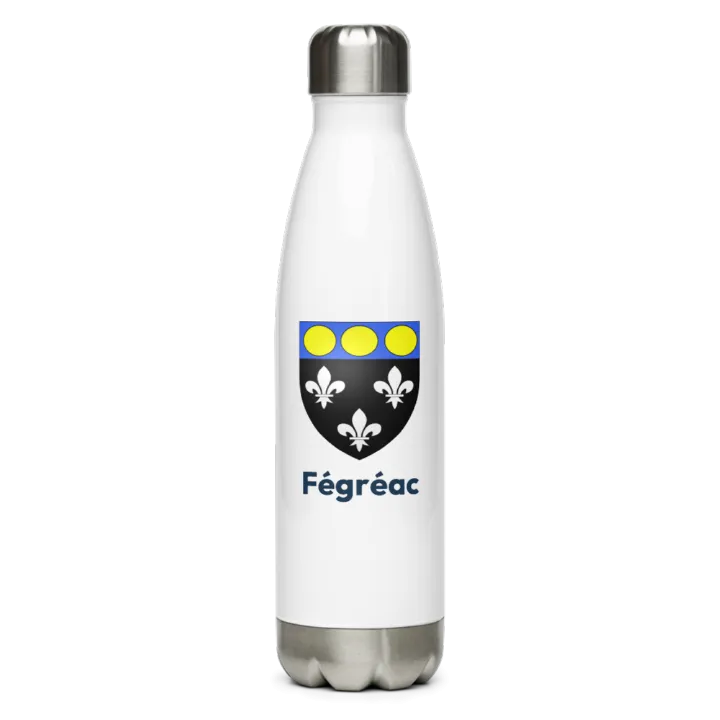 Gourde inox blason de Fégréac