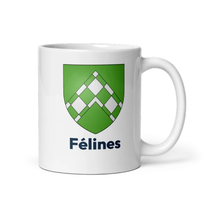 Mug blason de Félines
