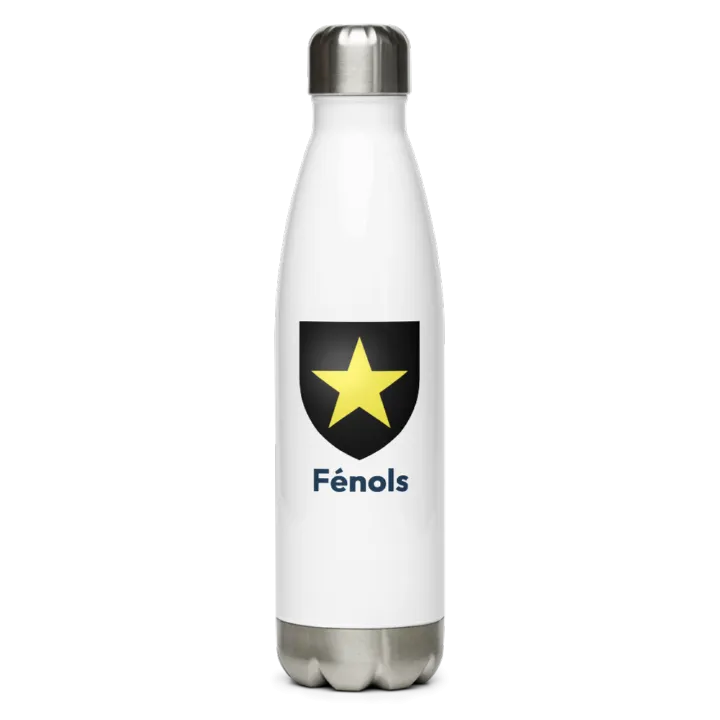 Gourde inox blason de Fénols