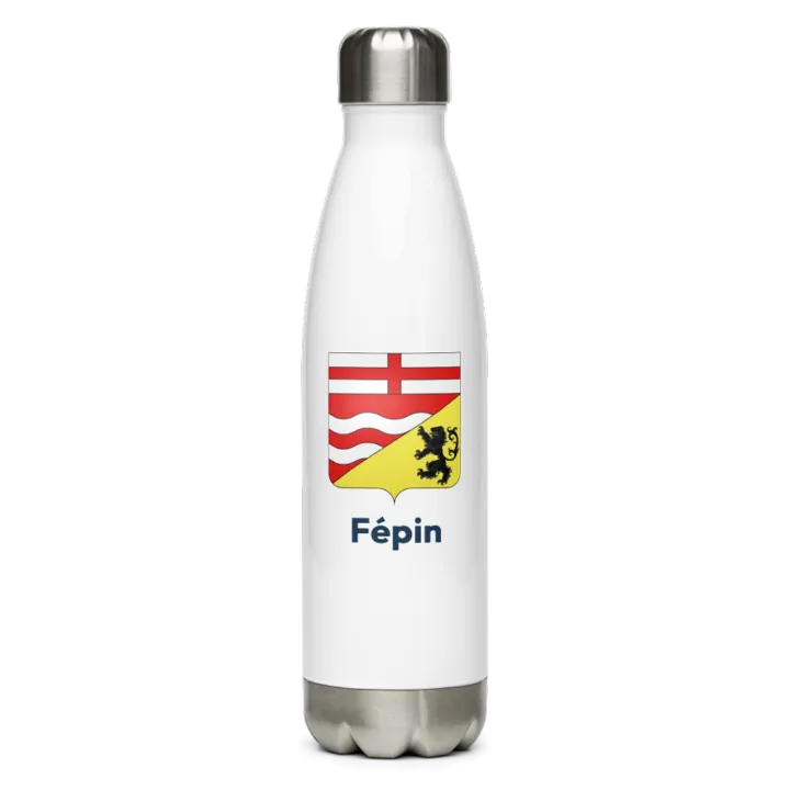 Gourde inox blason de Fépin