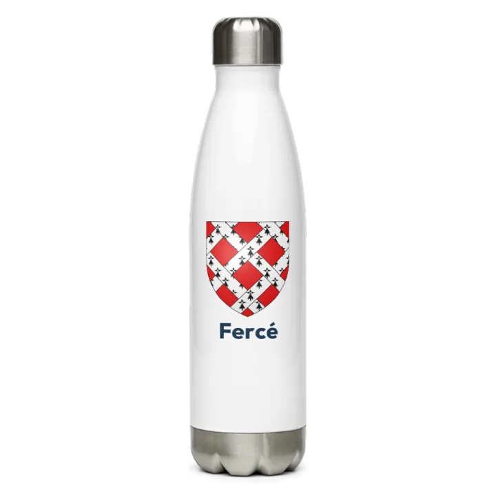 Gourde inox blason de Fercé