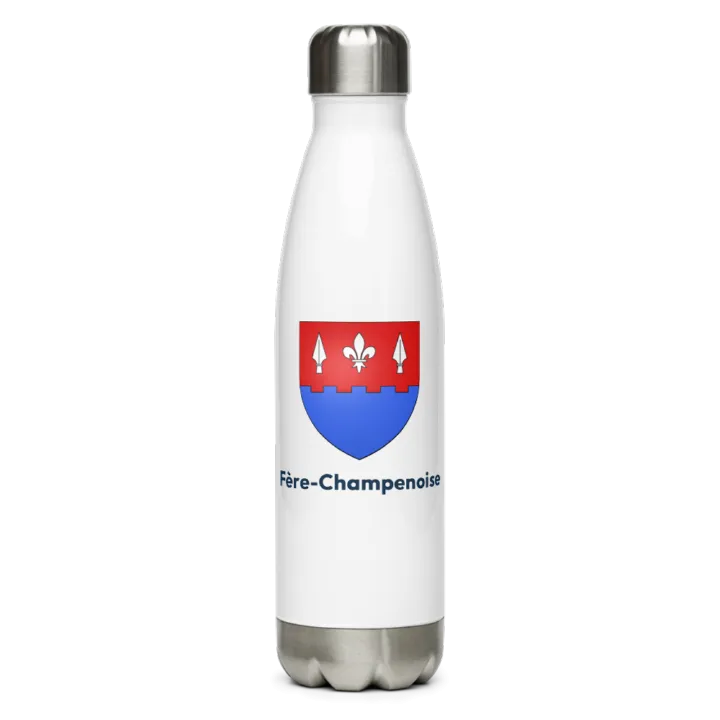 Gourde inox blason de Fère-Champenoise