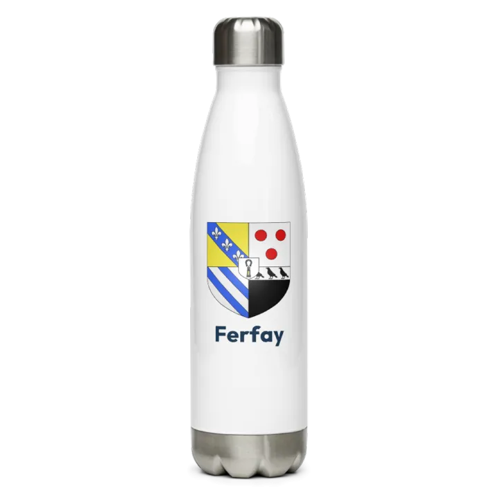 Gourde inox blason de Ferfay