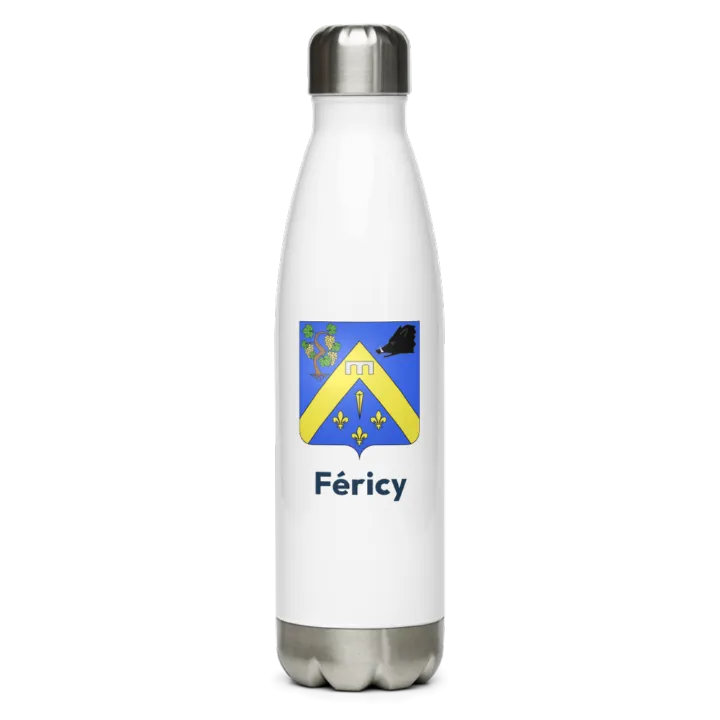 Gourde inox blason de Féricy