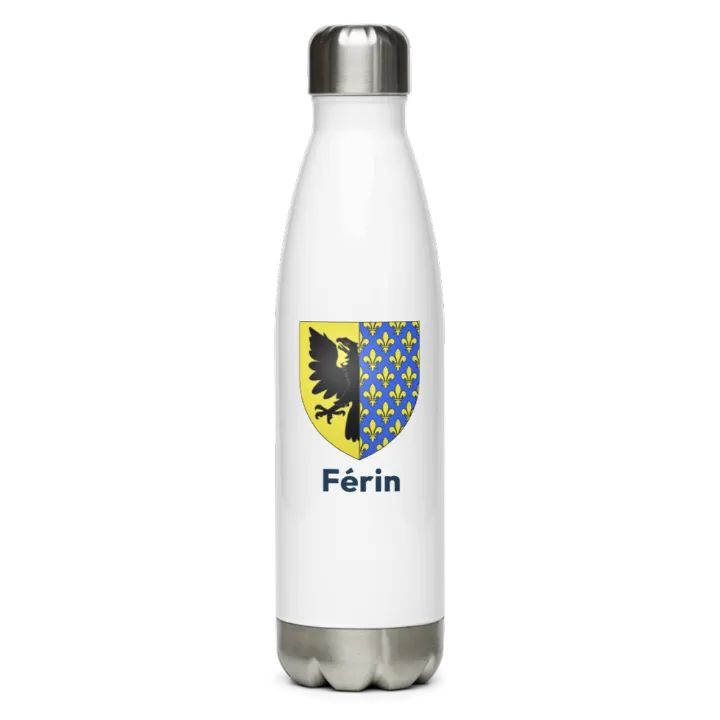 Gourde inox blason de Férin