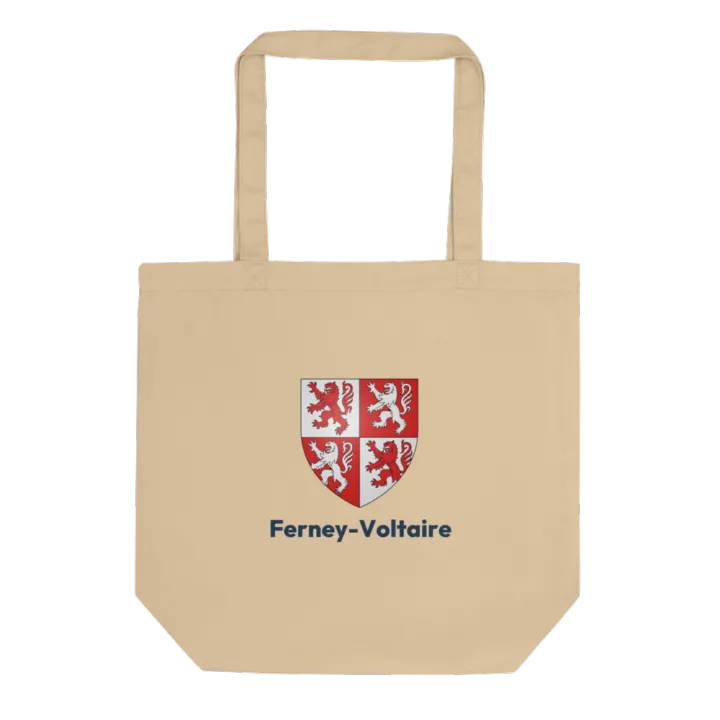 Tote bag coton bio — blason de Ferney-Voltaire